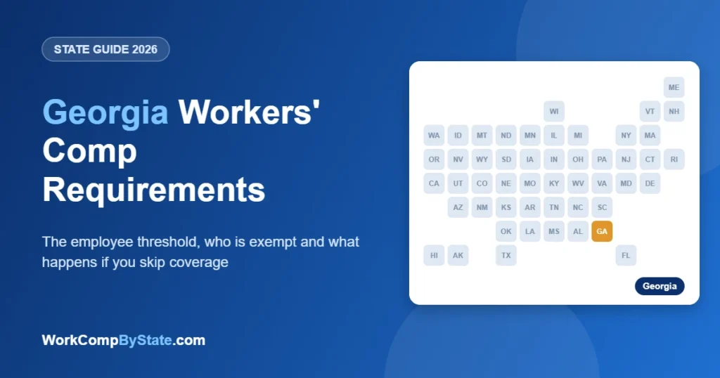 Georgia Workers' Comp Requirements: The employee threshold, who is exempt and what happens if you skip coverage.
