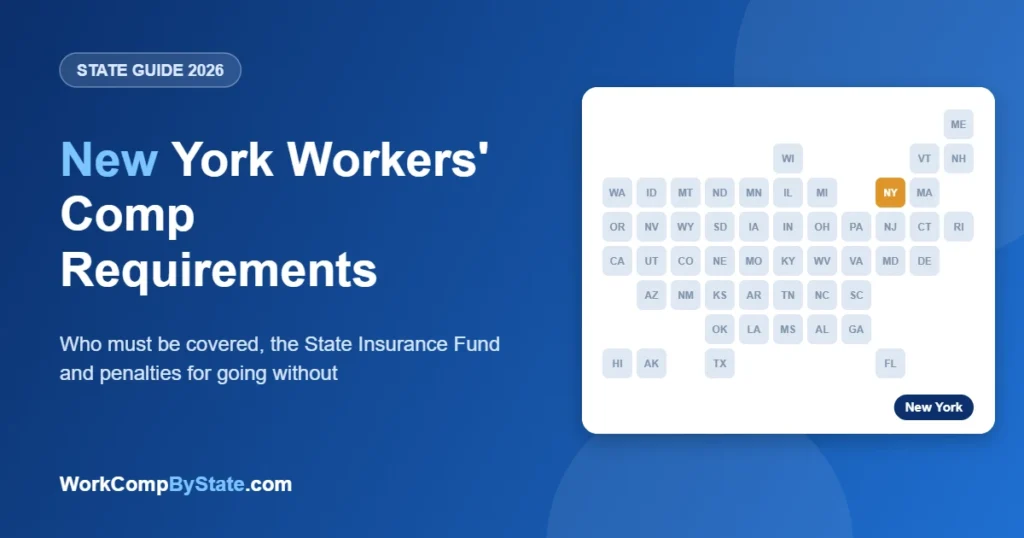 New York Workers' Comp Requirements: Who must be covered, the State Insurance Fund and penalties for going without.