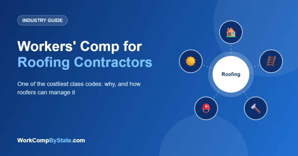 Workers' Comp for Roofing Contractors: One of the costliest class codes: why, and how roofers can manage it.
