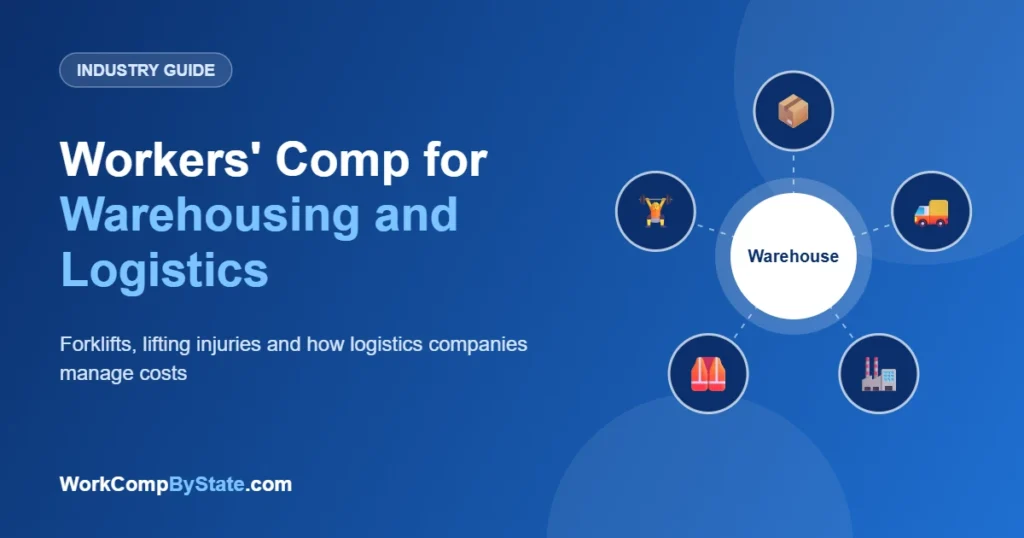 Workers' Comp for Warehousing and Logistics: Forklifts, lifting injuries and how logistics companies manage costs.
